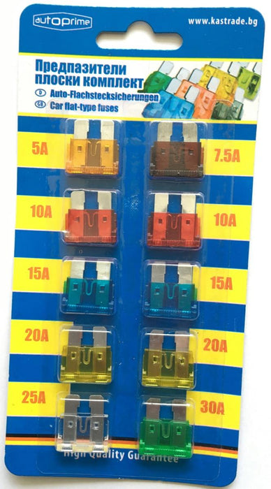 FLAT BLISTER PLUG 10 PCS