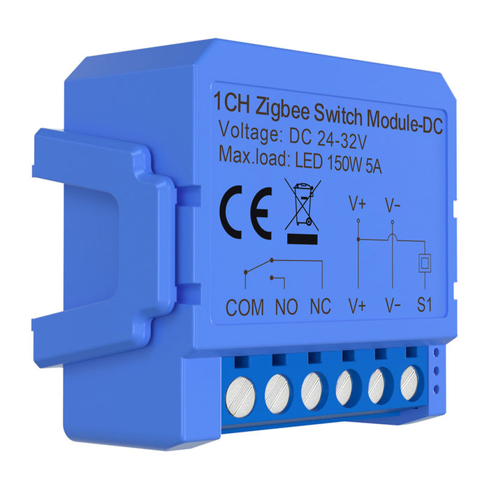 Avatto ZWSM16-DC32V-1 1-channel ZigBee switch module with a potential-free contact