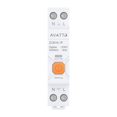 ZigBee Avatto ZWCB16 smart fuse