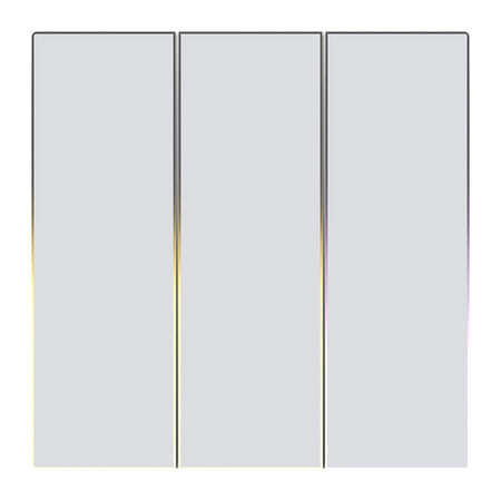 Touch ZigBee Light Switch Avatto TS60-EU-W3 Triple TUYA (white).
