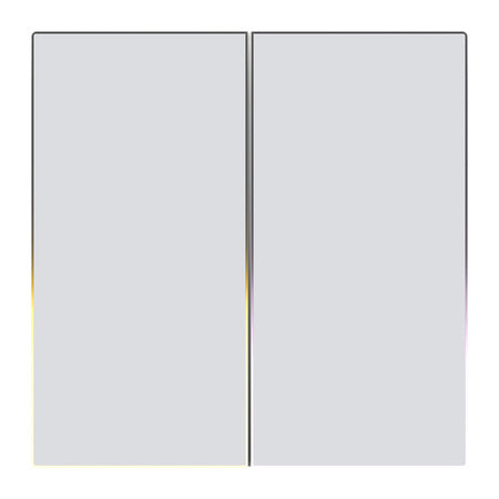 ZigBee Avatto TS60-EU-W2 Touch Light Switch Dual TUYA (white).
