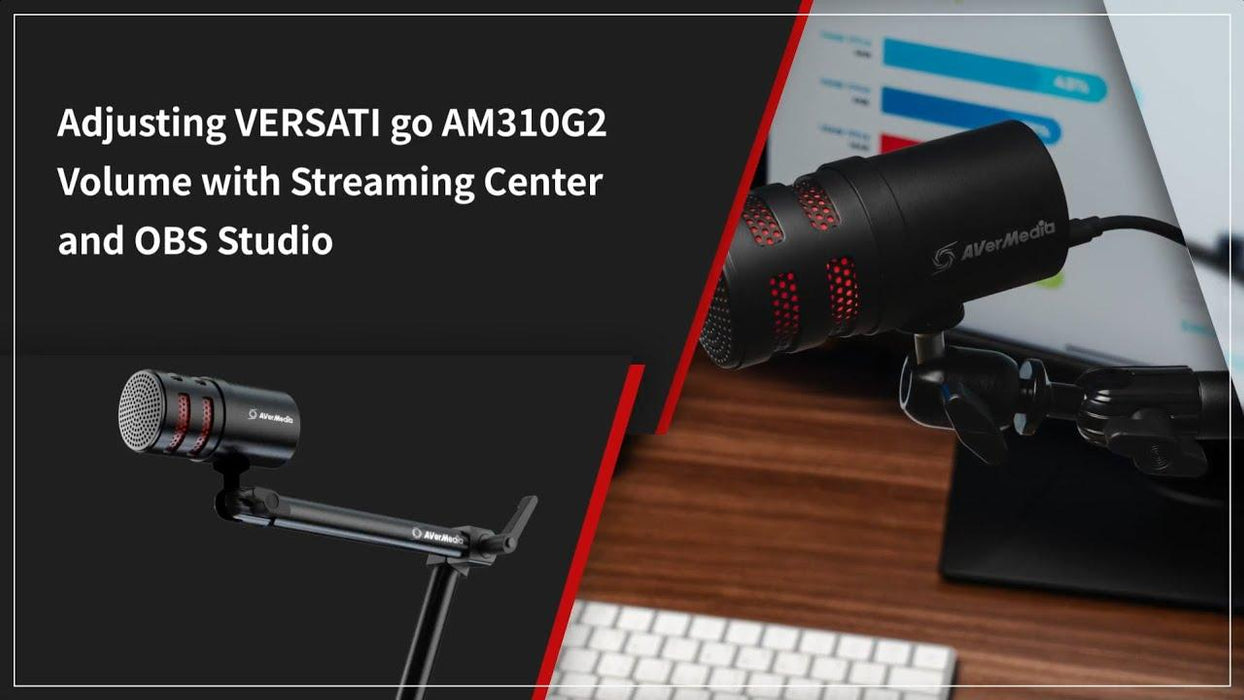 AverMedia VERSATI Go desktop microphone - AM310G2