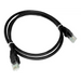 AVIZIO KKU6CZA0.5 networking cable Black 0.5 m Cat6 U/UTP (UTP) - PatchcableKGW-PAT<<<Cables jacks