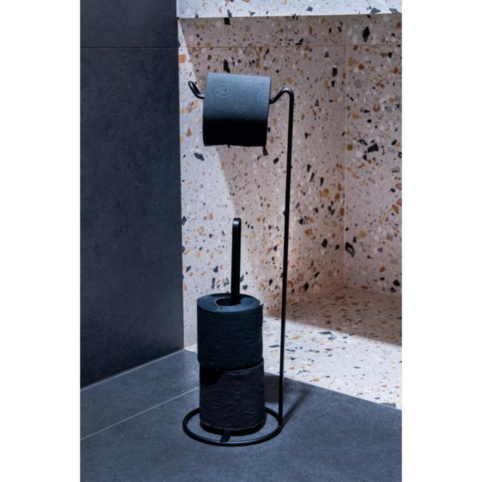 TOILET PAPER RACK BLACK AWD