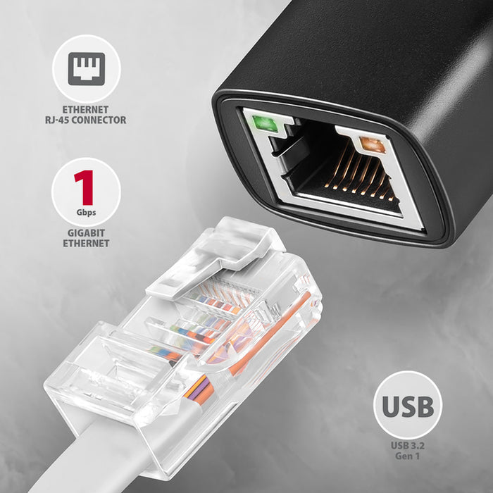 ADAPTER AXAGON USB-A - LAN 1G ADE-AR
