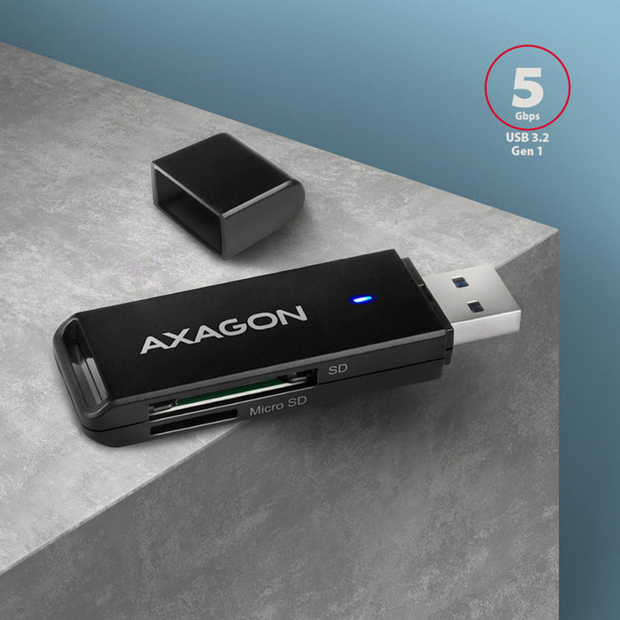 AXAGON USB-A CRE-S2N CARD READER