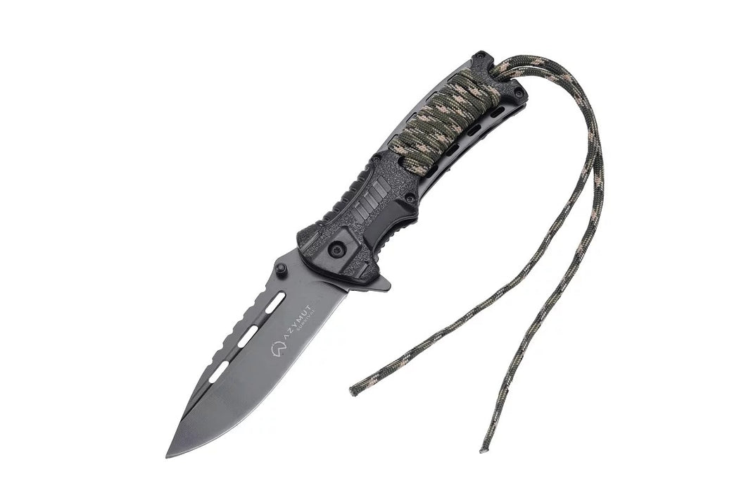 NÓŻ SURVIVALOWY AZYMUT ÜBERLEBEN FEUER STARTER