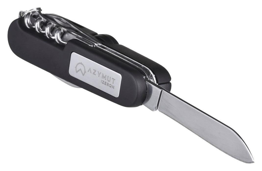 Pocket knife AZYMUT Izeron - 13 tools + belt pouch (HK20017-8BL)