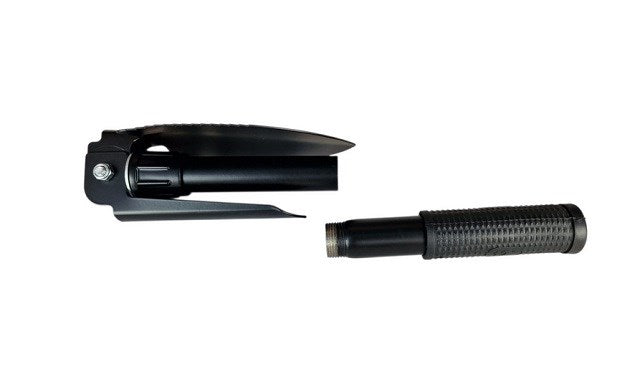 Tactical multifunctional shovel AZYMUT Trapper black +pack