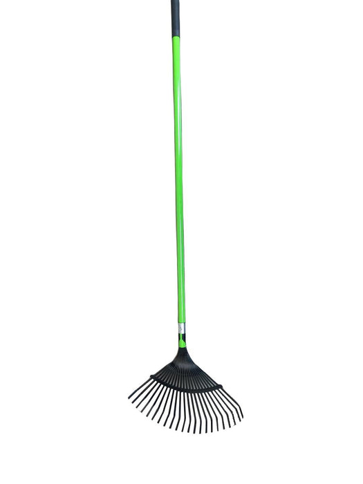 LEAF RAKE WITH FIBER HANDLE 22 TEETH