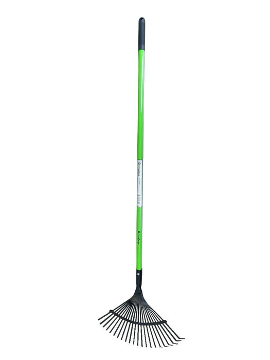 LEAF RAKE WITH FIBER HANDLE 22 TEETH