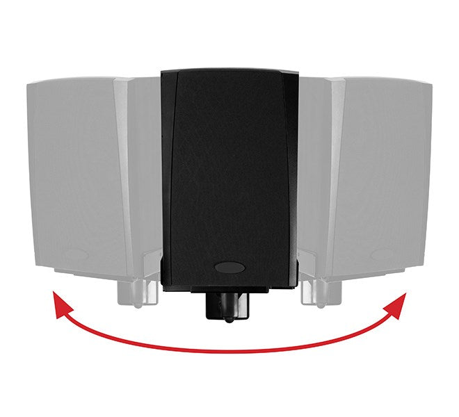 B-Tech VENTRY - Side Clamping Loudspeaker Wall Mounts with Tilt & Swivel (Pair)
