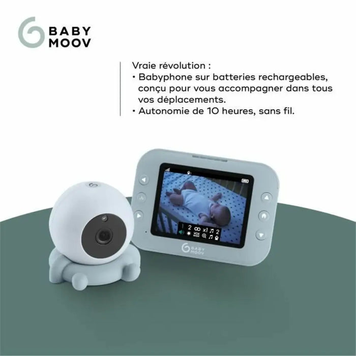 Baby Monitor Babymoov YOO ROLL - Сигурност Удома<<<Дом Градина<<<BigBuy&&&Бейбифони<<<Сигурност Удома<<<Дом