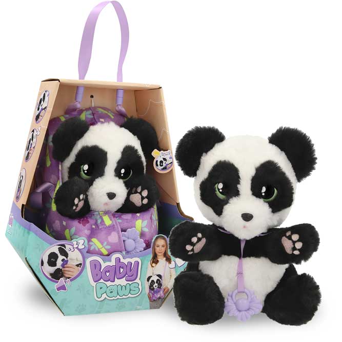 Интерактивна плюшена играчка IMC Toys Baby Paws, асортимент