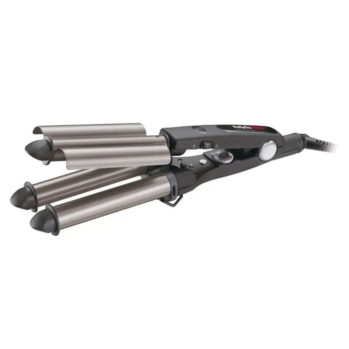 BaByliss TRIPPLE WAVER Curling iron Warm Black 125 W 106.3’’ (2.7 m) - Hair curlersAGD-LOK<<<Home Appliance