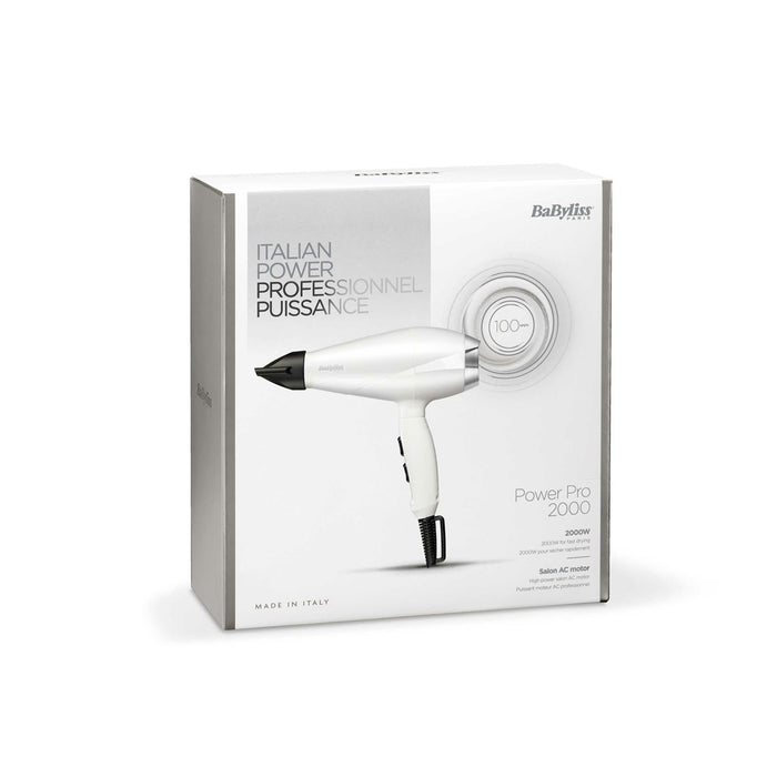 Hairdryer Babyliss 6704WE 2000W White 2000 W
