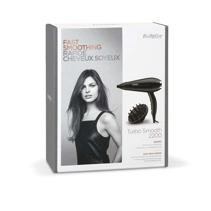 Hairdryer Babyliss D572DE 2200W Black 2200 W