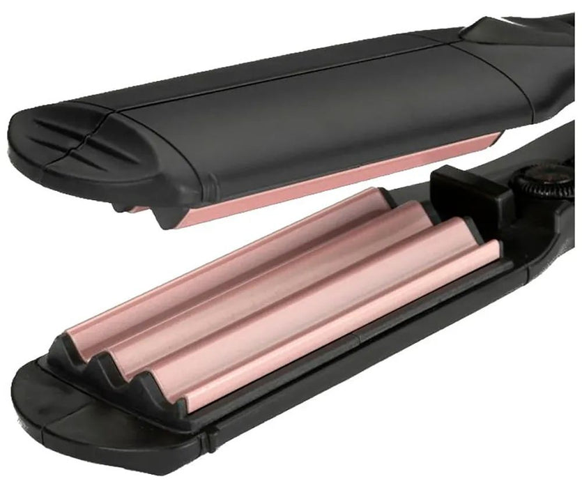 BaByliss The Crimper Texturizing iron Warm Black, Pink 70.9" (1.8 m)
