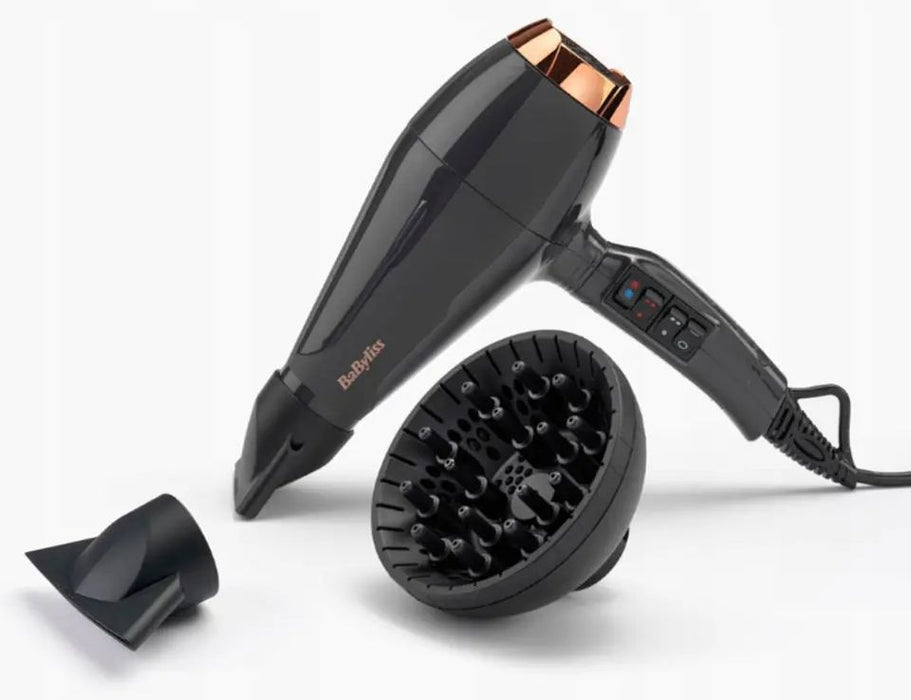 Hairdryer Babyliss 6719DE Black Grey 2200 W
