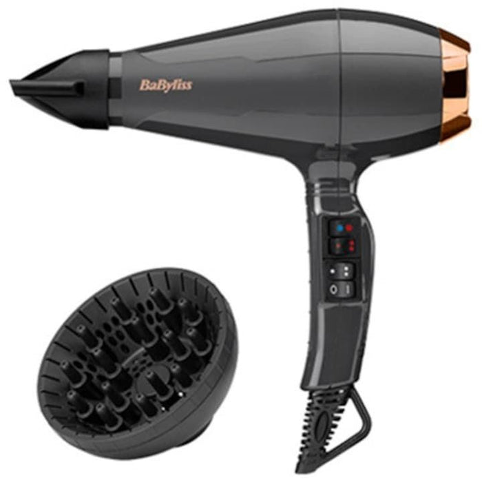 Hairdryer Babyliss 6719DE Black Grey 2200 W