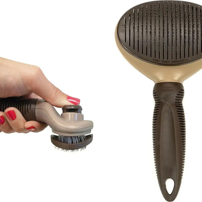 Backcombing brush Gloria Self-cleaning - Домашни Животни<<<Дом Градина<<<BigBuy&&&Здраве и хигиена<<<Домашни