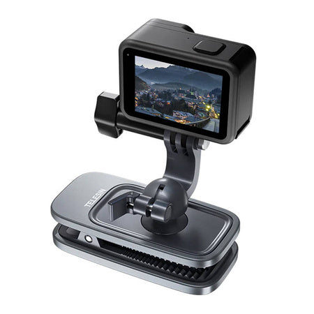 Backpack clip mount Telesin for sports cameras (GP-JFM-009) - Booms and selfie sticks<<<Mounts<<<Tripods<<<Selfie