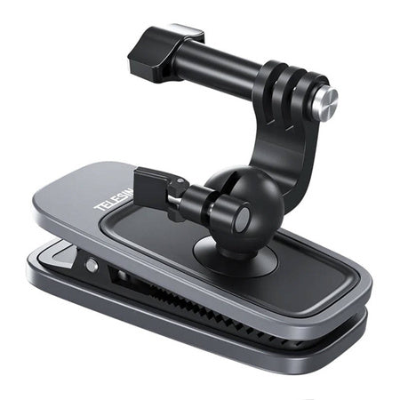 Backpack clip mount Telesin for sports cameras (GP-JFM-009) - Booms and selfie sticks<<<Mounts<<<Tripods<<<Selfie