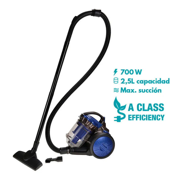 Bagless Vacuum Cleaner EDM 07696 Blue 700 W - Почистване Прахосмукачки И Гладене<<<Дом Градина<<<BigBuy&&&Прахосмукачки