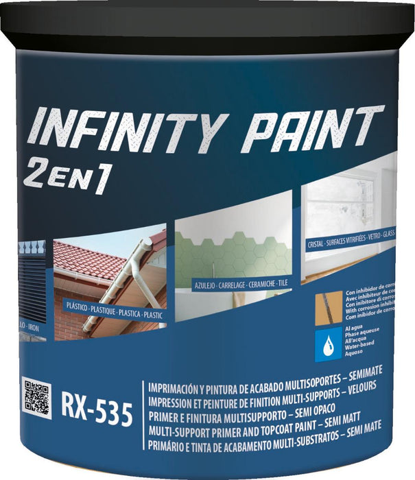 PAINT INFINITY 2IN1 GREY 0.75L