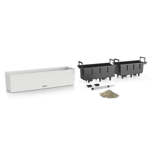 BALCONY 80CM LECHUZA COTTAGE - Сандъци<<<Саксии кашпи и цветарници<<<Градина<<<Praktiker&&&Сандъци<<<Саксии кашпи и