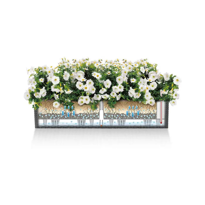 BALCONY 80CM LECHUZA COTTAGE - Сандъци<<<Саксии кашпи и цветарници<<<Градина<<<Praktiker&&&Сандъци<<<Саксии кашпи и