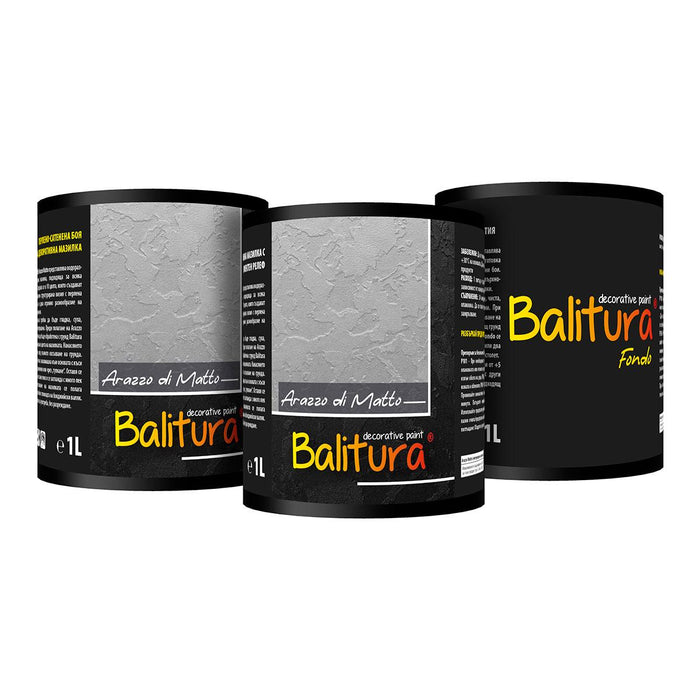 MATTE PLASTER WITH RELIEF MATTO BLU