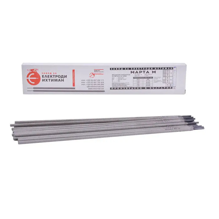 BALL-BASED ELECTRODES F2.5 X 350 MM MARTA-M - Електроди<<<Заваряване и запояване<<<Инструменти и