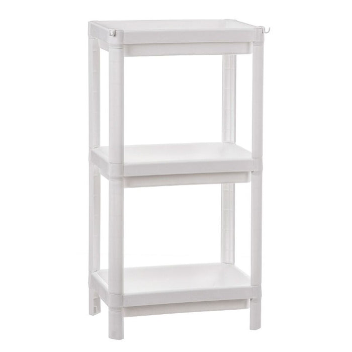 Bathroom Shelves Ballete White Plastic 35,5 x 23 x 75 cm