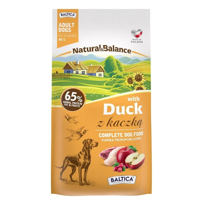 BALTICA Natural & Balance Duck M/L – dry dog food – 3kg