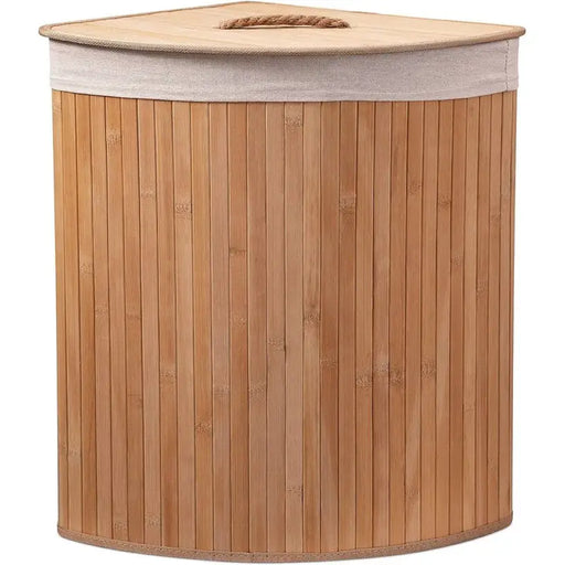 BAMBOO LAUNDRY BASKET 58 L LEROY - Продукти за пране<<<Домашни потреби<<<Кухня<<<Praktiker