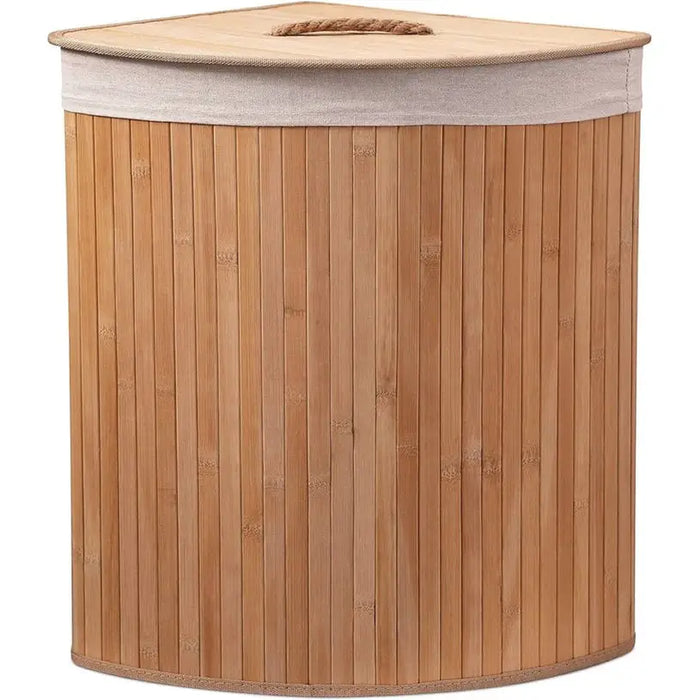 BAMBOO LAUNDRY BASKET 58 L LEROY - Продукти за пране<<<Домашни потреби<<<Кухня<<<Praktiker