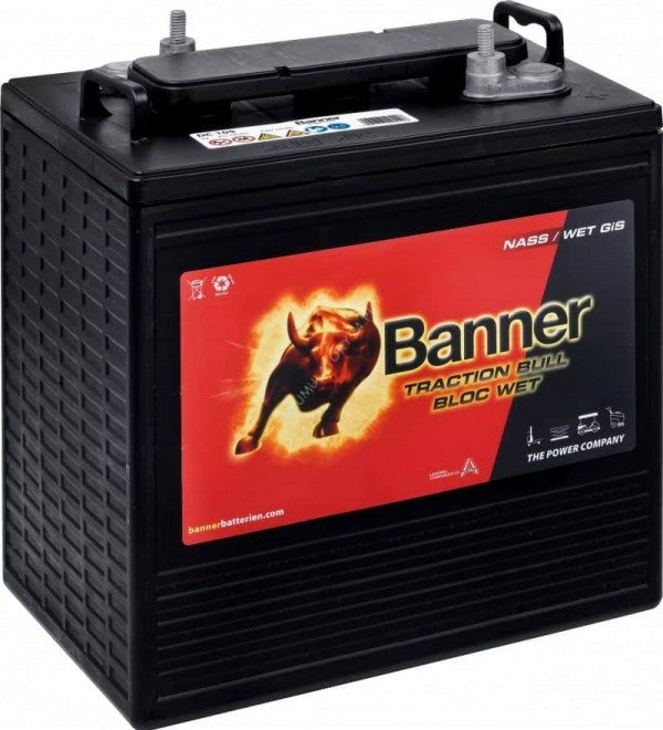 BANNER TRACTION BULL BLOC WET DC105 6V 225Ah