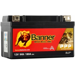BANNER BIKE BULL GEL GTZ10-4 9AH 180A L+