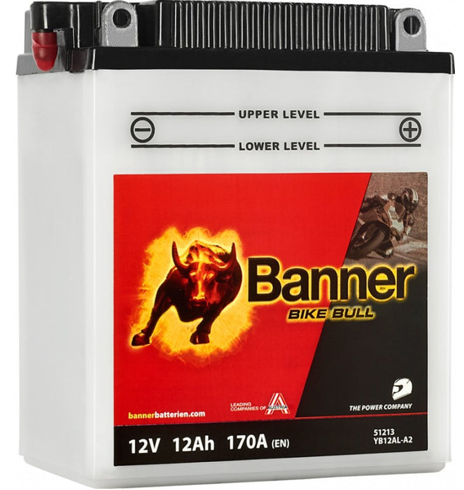 BANNER BIKE BULL YB12AL-A2 12AH 170A R+