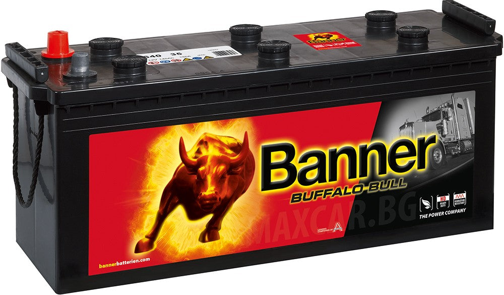 BANNER BUFFALO BULL 140AH 760A L+