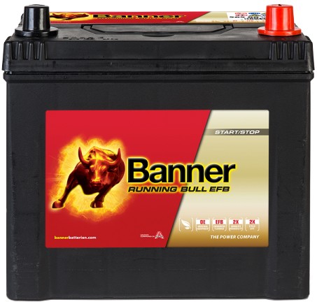 BANNER RUNNING BULL EFB 65AH 550A R+