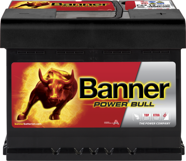 BANNER POWER BULL 62AH 550A R+