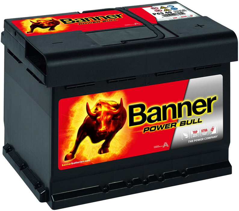 BANNER POWER BULL 63AH 620A R+