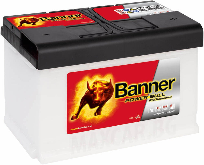 BANNER POWER BULL 77AH 700A R+