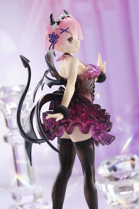 Статуетка Banpresto Animation: Re:Zero Starting Life in Another World - Ram (Clear & Dressy), 22 cm