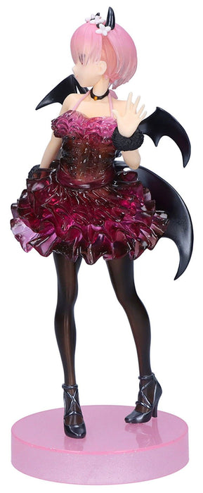 Статуетка Banpresto Animation: Re:Zero Starting Life in Another World - Ram (Clear & Dressy), 22 cm