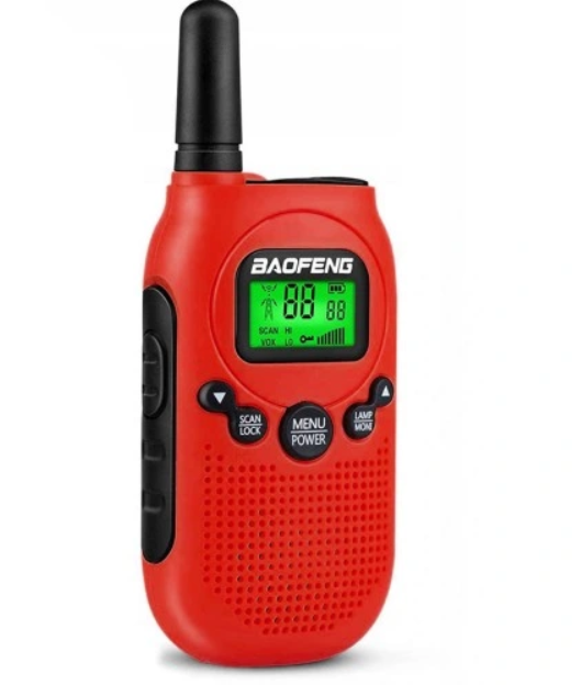 Walkie-Talkie Baofeng BF-T6 Panda Red, 2 pcs