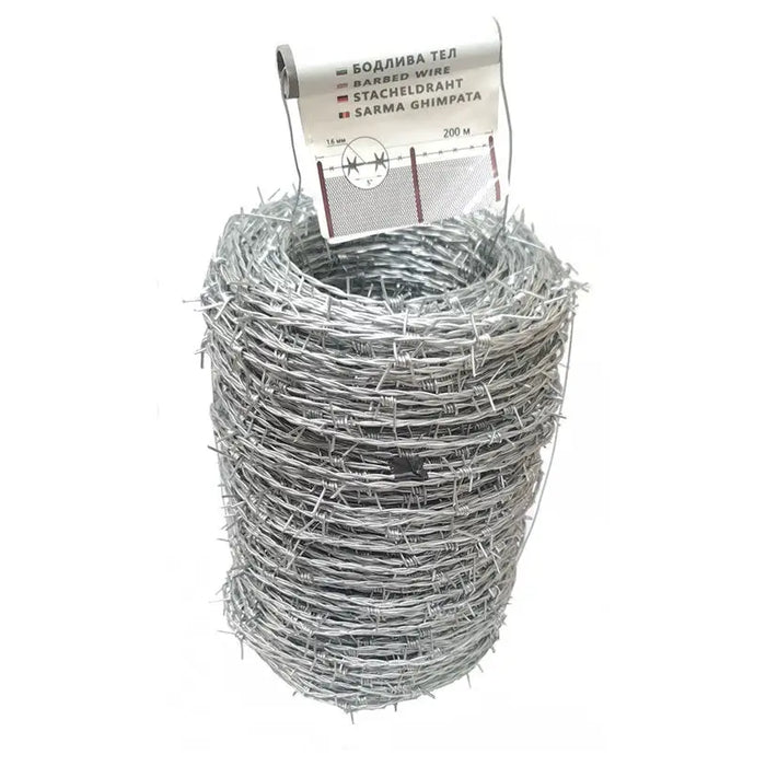 BARBED WIRE F1.6MM 9722 - Аксесоари за пана врати мрежи и покривала<<<Мрежи и огради<<<Градина<<<Praktiker