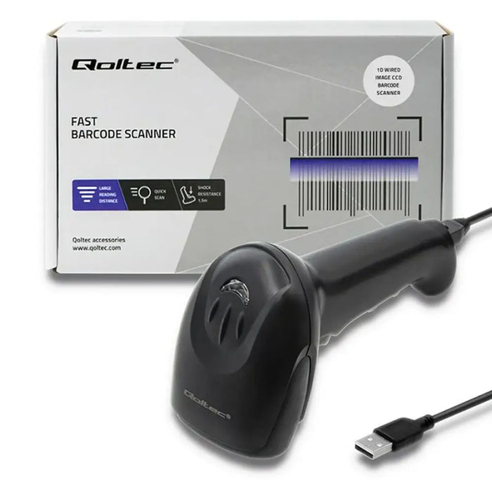 Barcode Reader Qoltec 50866 - Мулти Четец за Карти<<<Компютър Мрежи и компоненти<<<Компютри| Електроника<<<BigBuy&&&Bar